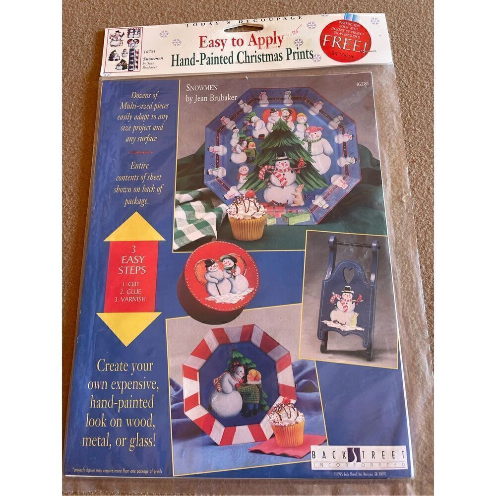 Hand Painted Christmas Prints